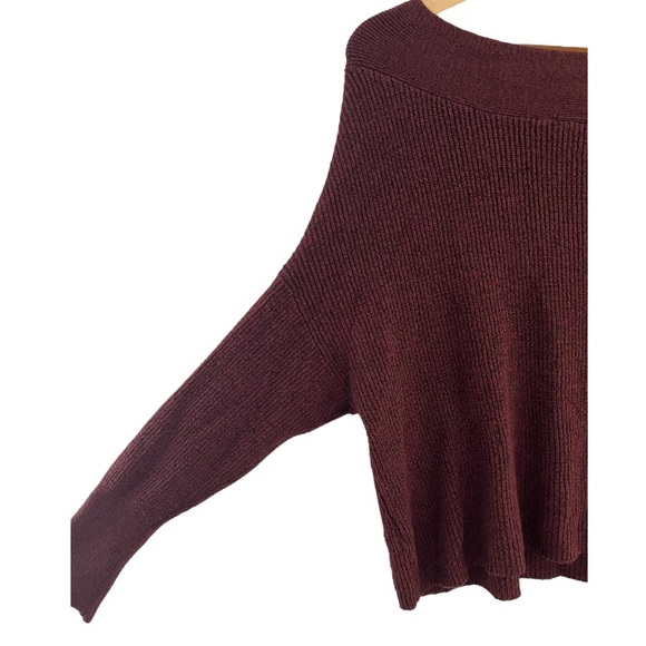 Free People off shoulder sweater. - Picture 5 of 6